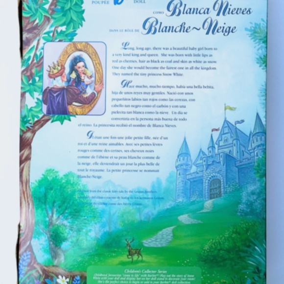 Brand New In Box - Snow White Barbie - 1998 Collector Edition - Vintage - Picture 2 of 3